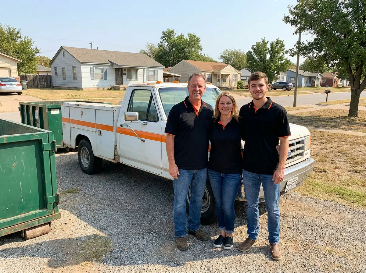The Grizzly Dumpster Rental team, dumpster rental in Oklahoma City, OK